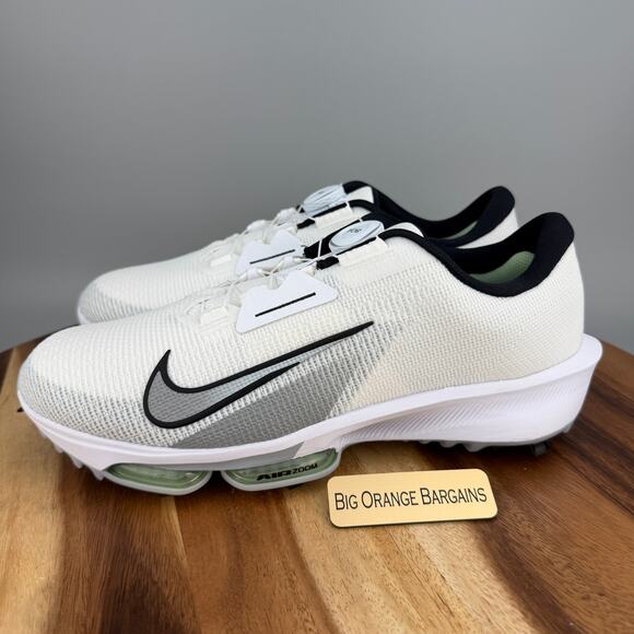 Nike Infinity Tour BOA 2 Golf Men\'s 14 Wide Cleats Flyweave White FN6730-100 New main image 5